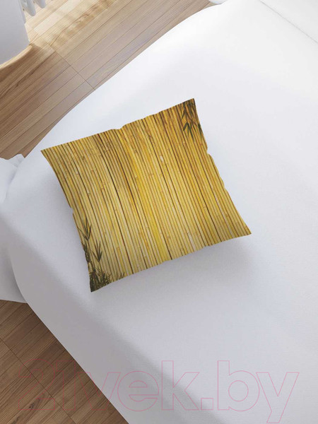 Изображение товара Наволочка декоративная JoyArty Бамбуковые стебли / sl_13721
