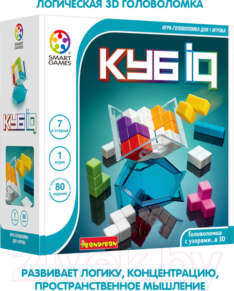 Изображение товара Игра-головоломка Bondibon Куб-IQ / ВВ5262