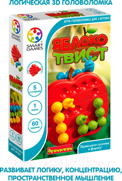 Изображение товара Игра-головоломка Bondibon Яблоко твист / ВВ5264