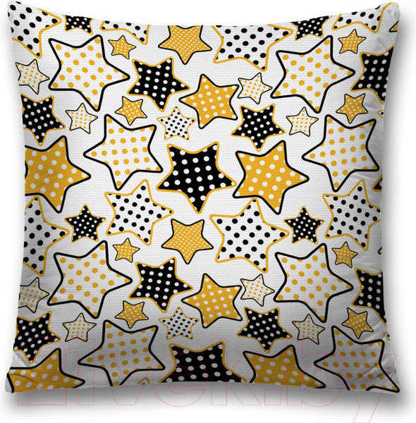 Изображение товара Наволочка декоративная JoyArty Модные звезды / sl_18397