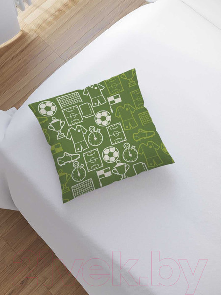 Изображение товара Наволочка декоративная JoyArty Атрибуты футбола / sl_36802075