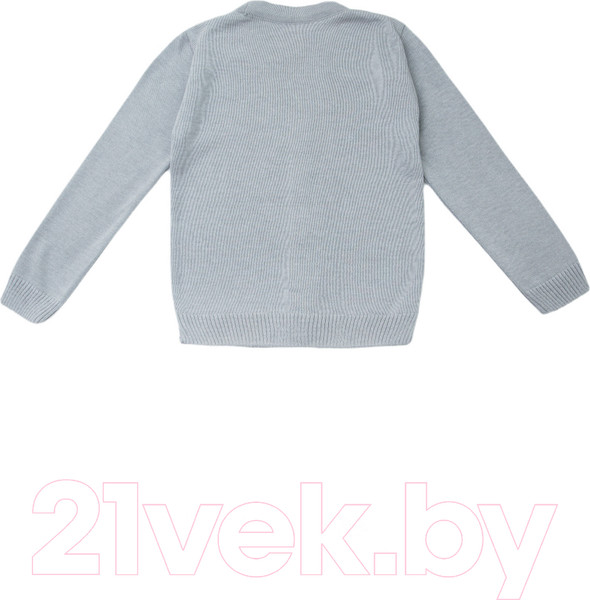 Изображение товара Кардиган детский Amarobaby Pure Love School / AB-OD21-PLS1901/11-128 (серый, р. 128)