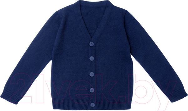 Изображение товара Кардиган детский Amarobaby Pure Love School / AB-OD21-PLS1901/20-134 (синий, р. 134)