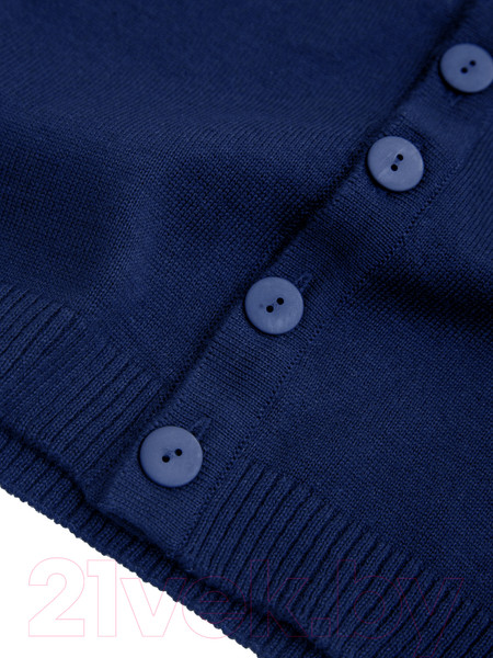 Изображение товара Кардиган детский Amarobaby Pure Love School / AB-OD21-PLS1901/20-134 (синий, р. 134)