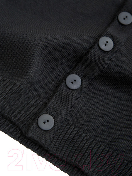 Изображение товара Кардиган детский Amarobaby Pure Love School / AB-OD21-PLS1901/09-122 (черный, р. 122)