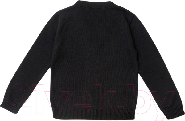 Изображение товара Кардиган детский Amarobaby Pure Love School / AB-OD21-PLS1901/09-122 (черный, р. 122)