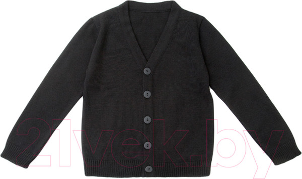 Изображение товара Кардиган детский Amarobaby Pure Love School / AB-OD21-PLS1901/09-134 (черный, р. 134)