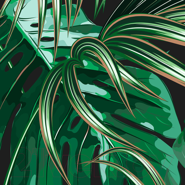 Изображение товара Фотообои листовые Citydecor Тропики (400х260)