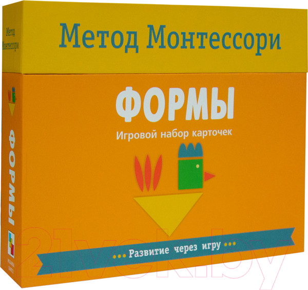 Изображение товара Книга-пазл Мозаика-Синтез Метод Монтесcори. Развитие через игру. Формы