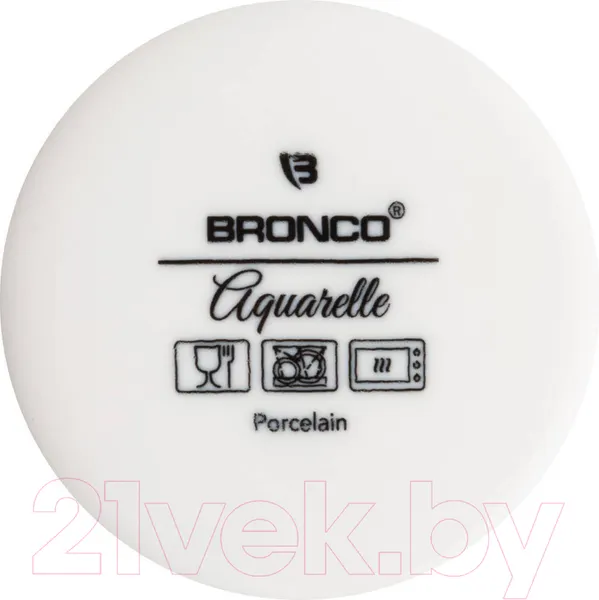 Изображение товара Тарелка столовая обеденная Bronco Aquarelle / 410-131