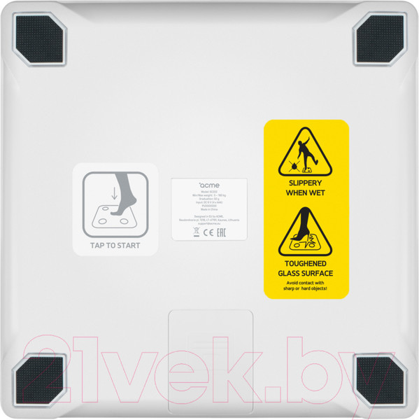 Изображение товара Напольные весы электронные Acme SC202 (белый)