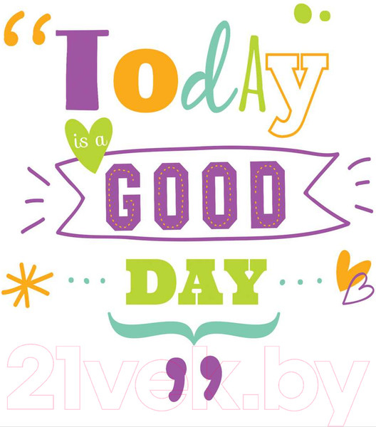 Изображение товара Наволочка декоративная JoyArty Хороший день сегодня / sl_11098