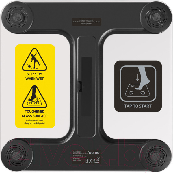 Изображение товара Напольные весы электронные Acme SC101 (белый)