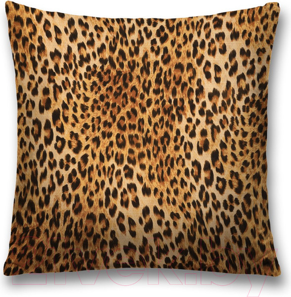 Изображение товара Наволочка декоративная JoyArty Классический леопард / sl_14069