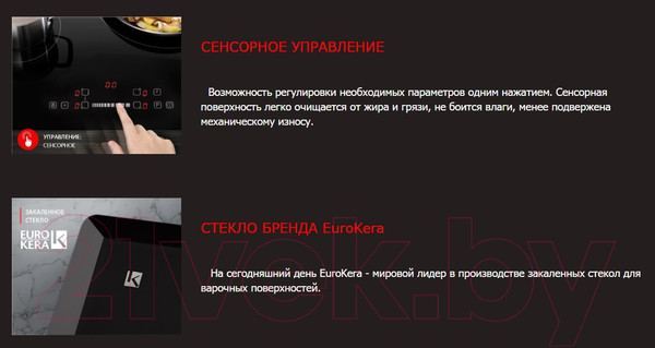 Изображение товара Индукционная варочная панель Exiteq EXH-312IB