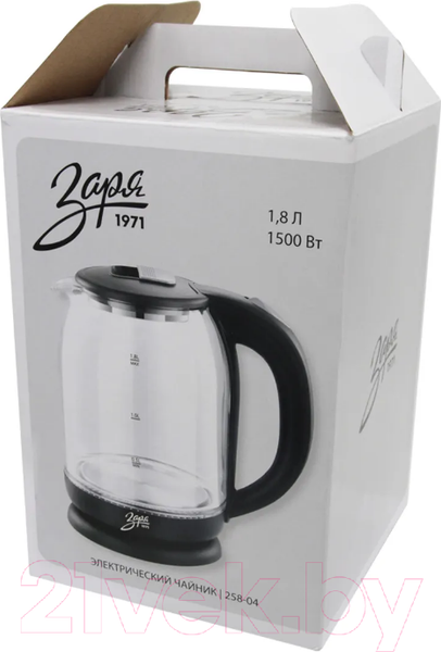 Изображение товара Электрочайник Заря 258-04