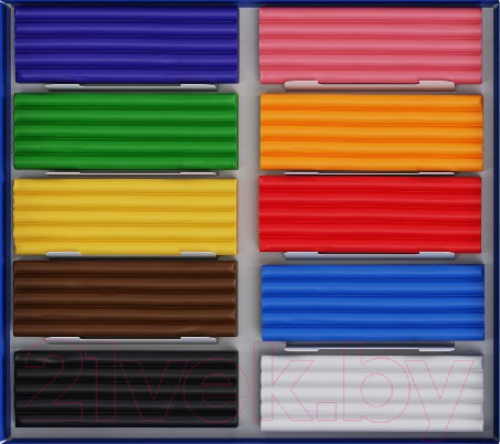 Изображение товара Пластилин ГАММА Классический / 281032 (10цв)