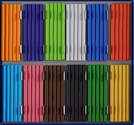 Изображение товара Пластилин ГАММА Классический / 281033 (12цв)