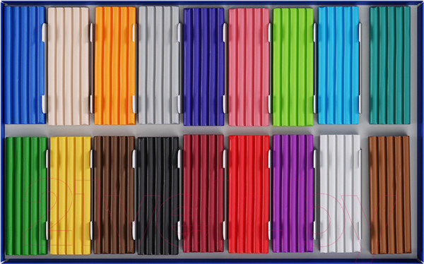 Изображение товара Пластилин ГАММА Классический / 281034 (16цв)