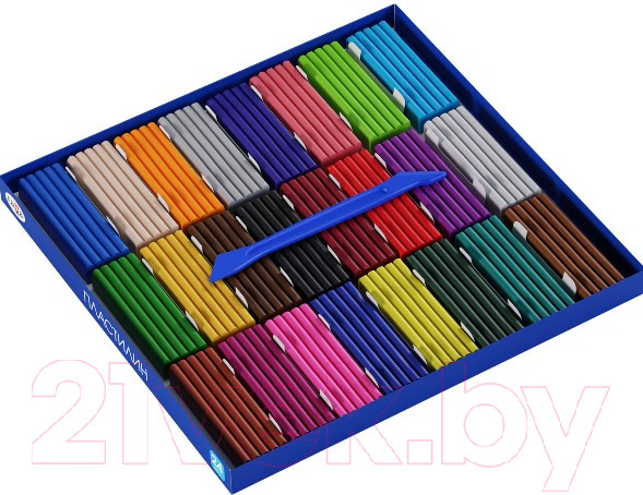 Изображение товара Пластилин ГАММА Классический / 281036 (24цв)