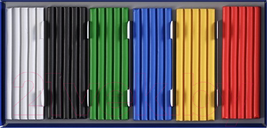 Изображение товара Пластилин ГАММА Классический / 281030 (6цв)