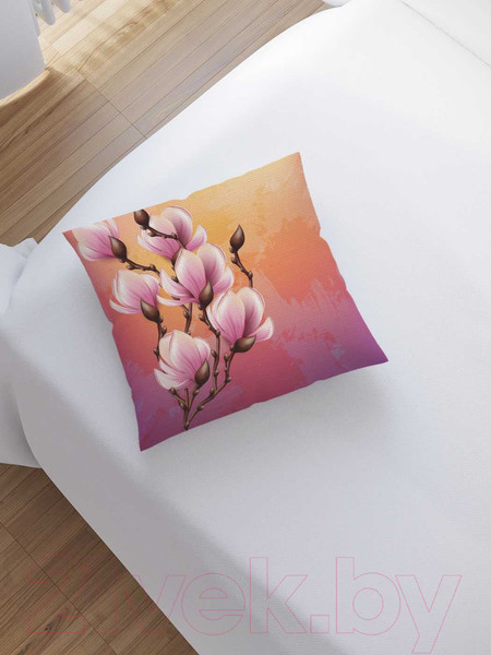 Изображение товара Наволочка декоративная JoyArty Цветочная ветка / sl_68116
