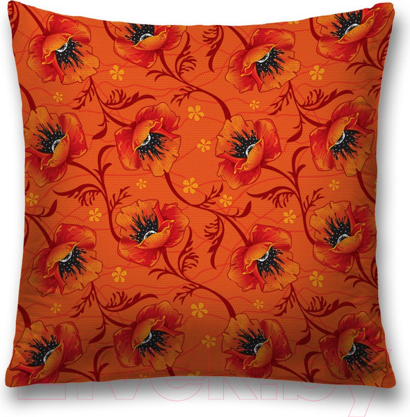 Изображение товара Наволочка декоративная JoyArty Угрюмый цветок / sl_13489