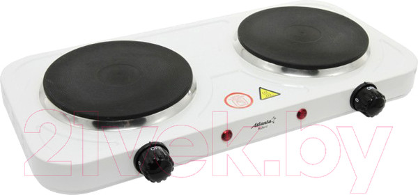 Изображение товара Электрическая настольная плита Atlanta ATH-1739  (белый)