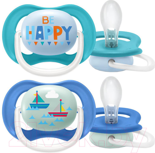 Изображение товара Набор пустышек Philips AVENT Avent Ultra Air / SCF080/15 (2шт)