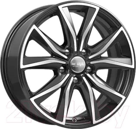 Изображение товара Литой диск K&K KC867 X-Trail 17x7" 5x114.3мм DIA 66.1мм ET 45мм Алмаз черный