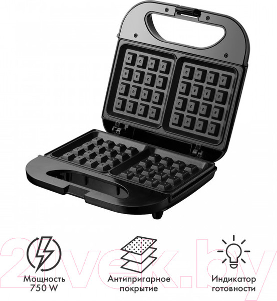 Изображение товара Вафельница Atlanta ATH-1078 (черный)