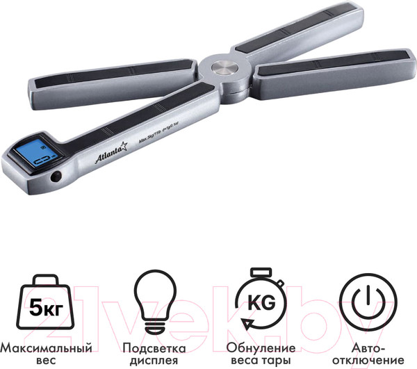 Изображение товара Кухонные весы Atlanta ATH-6190 (серебристый)