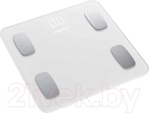 Изображение товара Напольные весы электронные Atlanta ATH-6163 (белый)