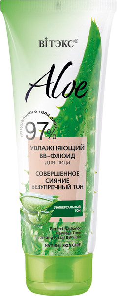 Изображение товара BB-крем Витэкс Aloe 97% Совершенное сияние безупречный тон (50мл)