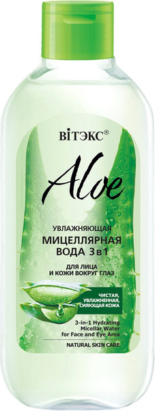 Изображение товара Мицеллярная вода Витэкс Aloe 3в1 (400мл)