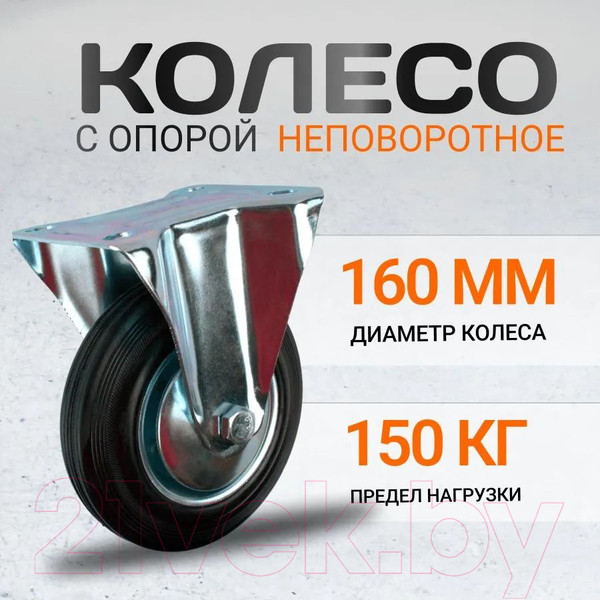 Изображение товара Опора колесная для тележки складской RAD АF 160 / 71037255