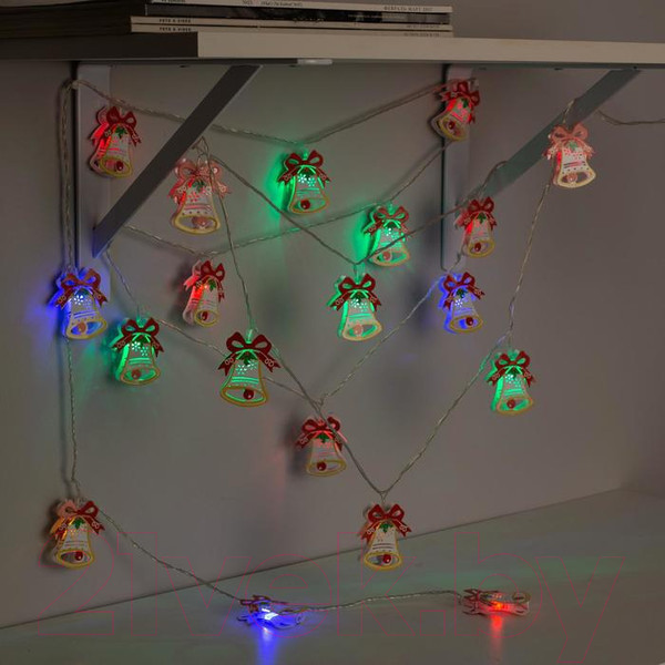 Изображение товара Светодиодная гирлянда Luazon Нить Колокольчик 2388692 (5м, мульти)