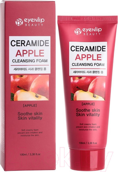 Изображение товара Пенка для умывания Eyenlip Ceramide Apple Cleansing Foam (100мл)