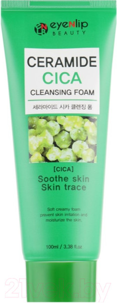 Изображение товара Пенка для умывания Eyenlip Ceramide Cica Cleansing Foam (100мл)