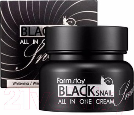 Изображение товара Крем для лица FarmStay Black Snail All In One Cream (100мл)