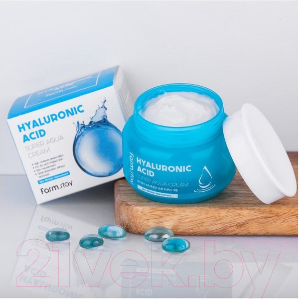 Изображение товара Крем для лица FarmStay Hyaluronic Acid Super Aqua Cream (100мл)