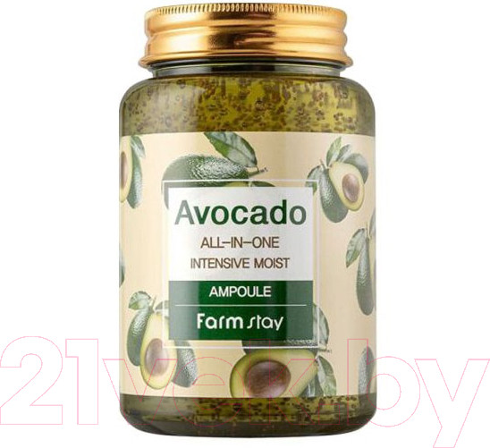 Изображение товара Сыворотка для лица FarmStay Avocado All ln One Intensive Moist Ampoule (250мл)