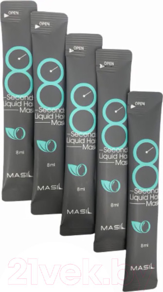Изображение товара Маска для волос Masil 8seconds Liquid Hair Mask Stick Pouch (20x8мл)