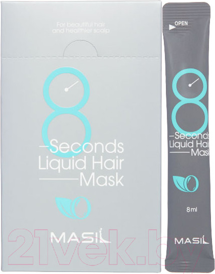 Изображение товара Маска для волос Masil 8seconds Liquid Hair Mask Stick Pouch (20x8мл)