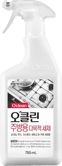 Изображение товара Чистящее средство для кухни Mukunghwa O’Clean All Purpose Cleaner For Kitchen (750мл)