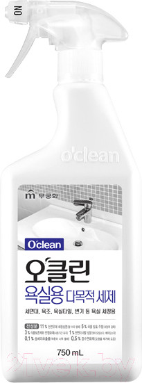 Изображение товара Чистящее средство для ванной комнаты Mukunghwa O’Clean All Purpose Cleaner for Bathroom (750мл)