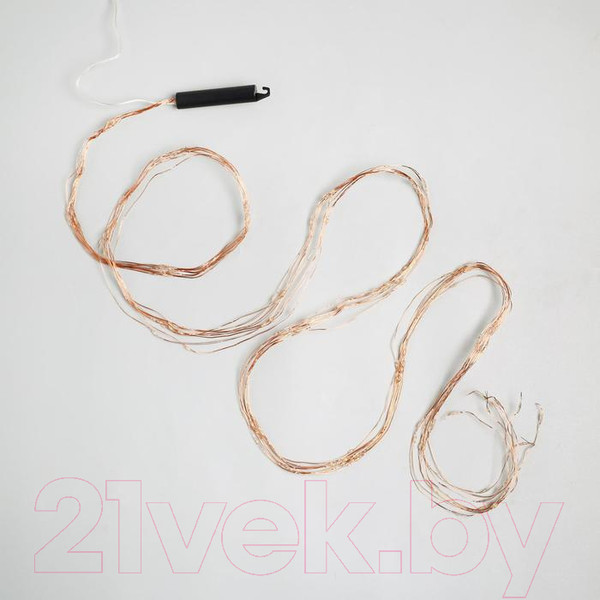 Изображение товара Светодиодная гирлянда Luazon Конский хвост Rosa 5206135 (2м, теплый белый)