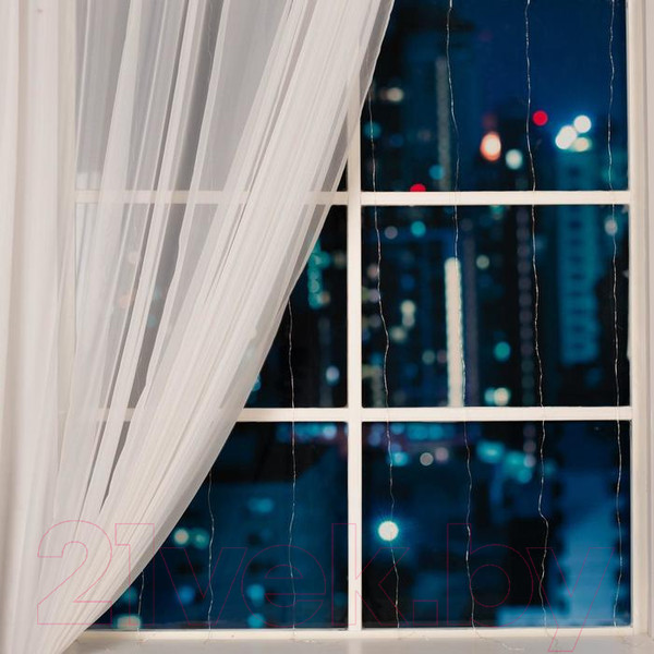 Изображение товара Световой занавес Luazon Rosa 5206145 (1.6x1.6м, мультиколор)