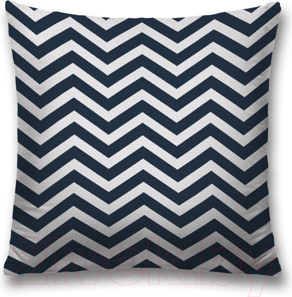 Изображение товара Наволочка декоративная JoyArty Монотонные зигзаги / sl_33445