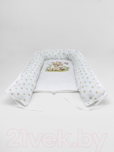 Изображение товара Кокон-гнездышко Топотушки Малыши с кокосовой вставкой / 139К